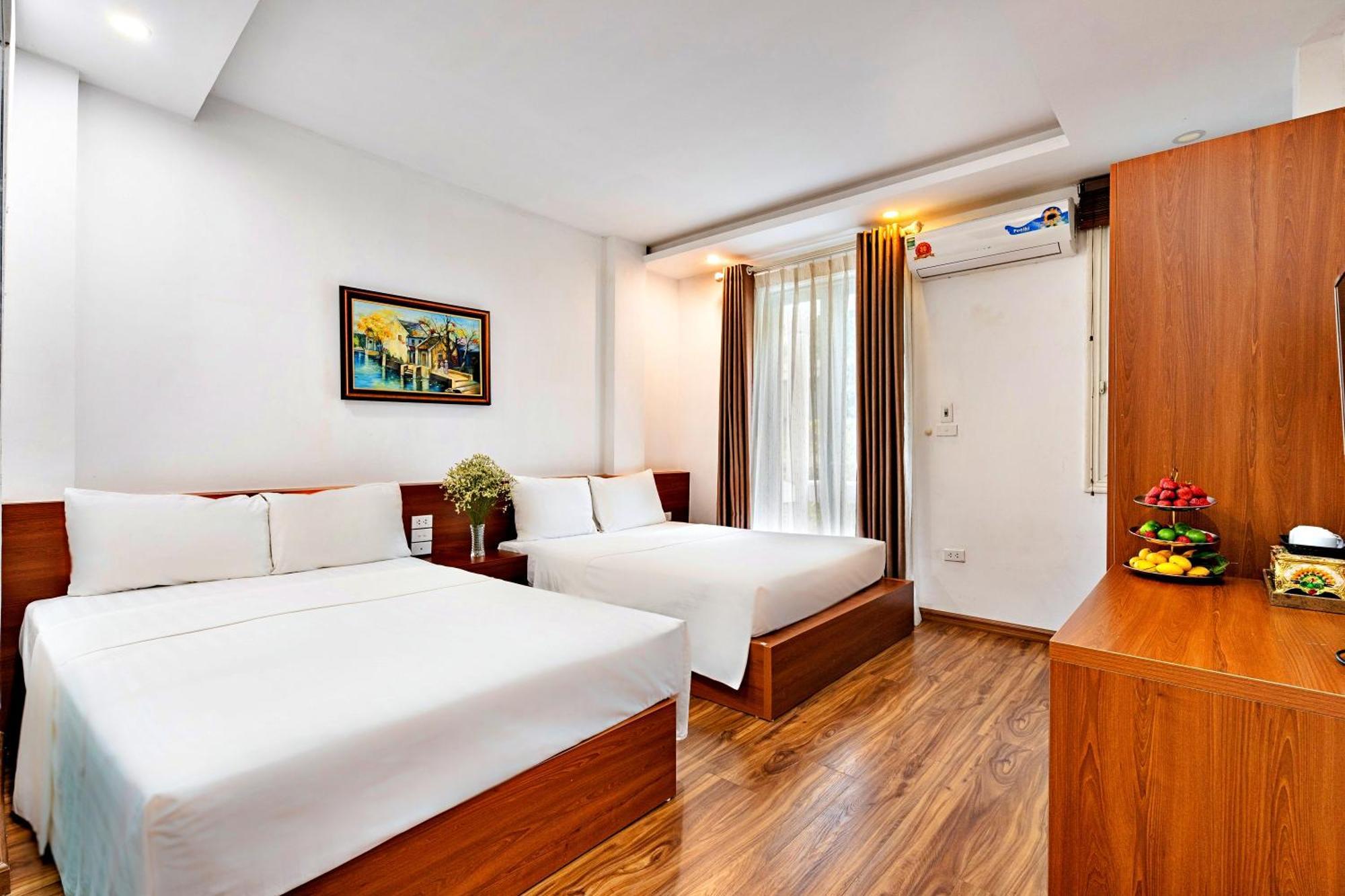 Hanz Ami Central Hotel Hanoi Bagian luar foto
