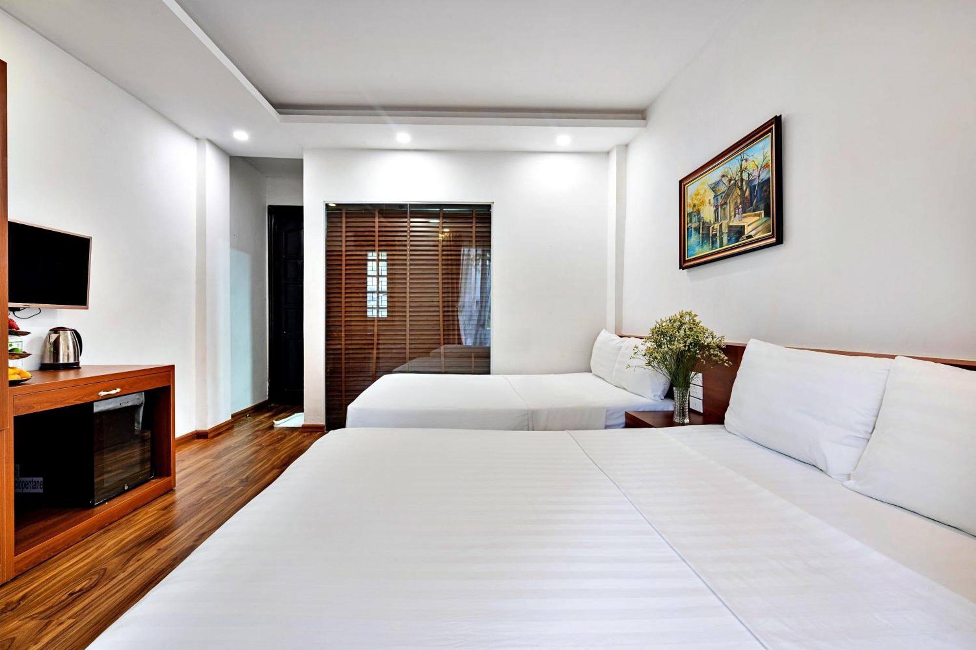 Hanz Ami Central Hotel Hanoi Bagian luar foto