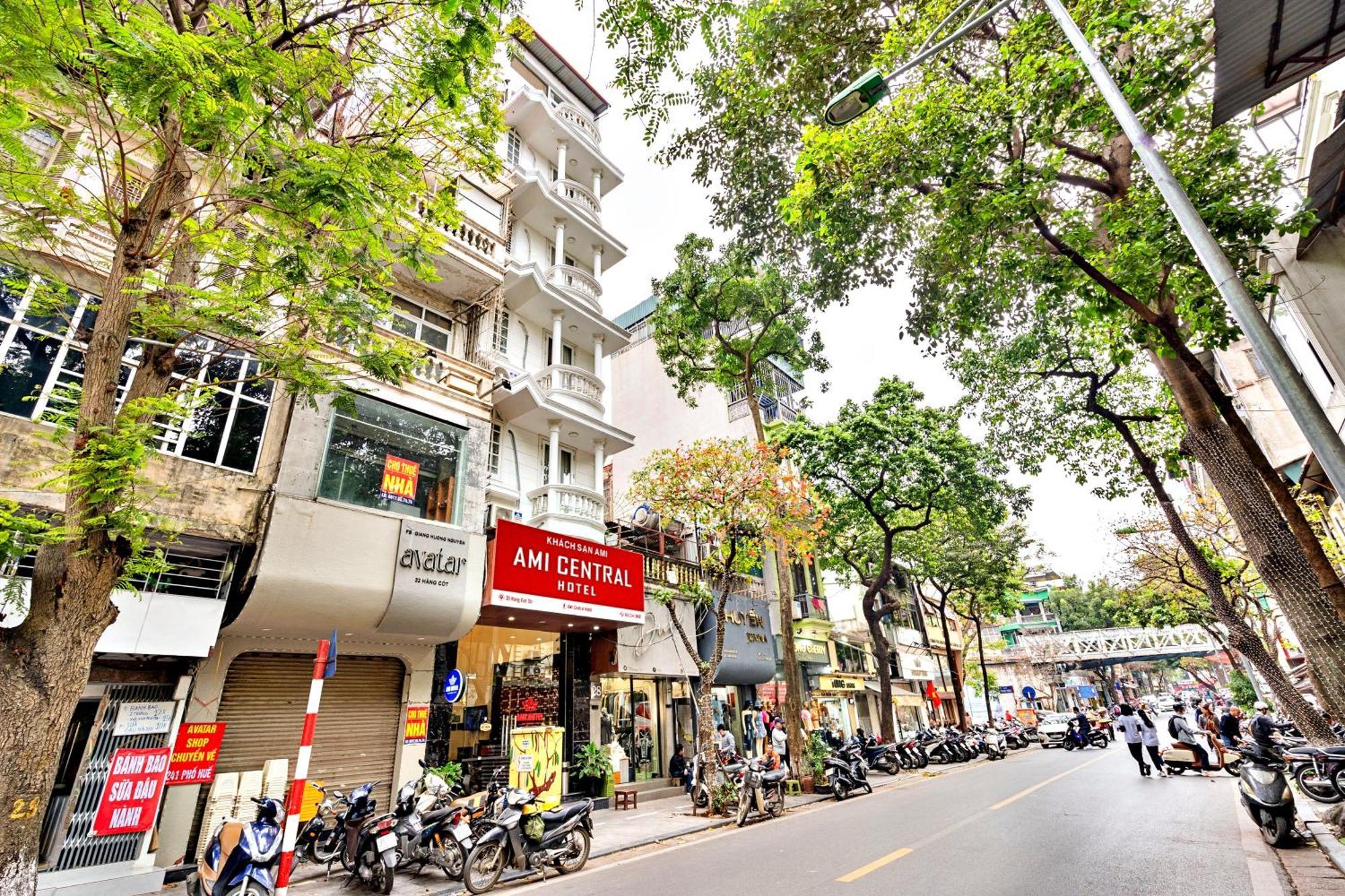 Hanz Ami Central Hotel Hanoi Bagian luar foto