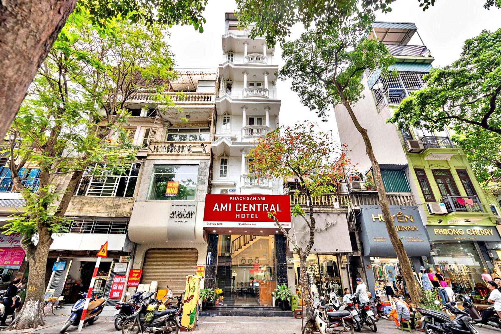 Hanz Ami Central Hotel Hanoi Bagian luar foto